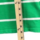 Tommy Hilfiger  Polo Womens M Green White Striped Sleeveless Golf Shirt Top Y2K Photo 7