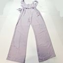 Revolve MORE TO COME Gloria Flutter Jumpsuit in Lavender Photo 1