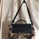 Bueno  Faux Fur and Faux Leather Bag Photo 3