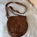 Forever 21  Brown Vegan Leather Cross Body Bag Photo 0