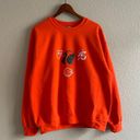 Gildan Orange ‘I’m Fine’ Crewneck Photo 1