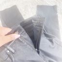 White House | Black Market  WHBM Genuine Black Leather Slim Ankle Pants Size 00 Photo 8