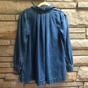 Free People  Baby Blues Denim Tunic in Robins Blue Dress Western Small Photo 4