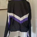 Coolest One of a Kind Nylon USA Olympics Purple Windbreaker Zip Up Jacket Size M Photo 5