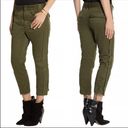 Isabel Marant  Olive Green High Rise Lace Up Pants Photo 30