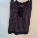 New York & Co. Sleeveless Blouse Navy Sparkle Photo 2