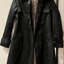 Banana Republic  Black Trench Coat Photo 0