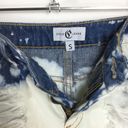 Cello Bleached destroyed ribbed frayed hem jeans shorts Photo 6