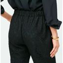 J.Crew  Black Peyton High-rise Pull-on Wide Leg Lace Sz. 2 Photo 2