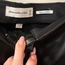 Abercrombie & Fitch Vegan Leather Flare Pants Curve Love Photo 2