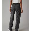 American Eagle AE Dreamy Drape Stretch Super High Waisted Cargo Baggy Wide-Leg Pants 000 XXS Photo 1