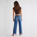 We The Free NWT FREE PEOPLE Maggie Mid Rise Straight Jeans Size 25 Photo 31