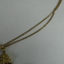 Monet  Chain Dangle Pendant Plus Size Friendly Gold Tone Necklace 23+" Box Clasp Photo 7