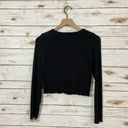 Sweaty Betty  Mindful Seamless Long Sleeve Top - Black - 8 Photo 14