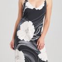 Natori Sakura Chemise Slip in Black & White Photo 2