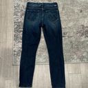 Edge Mother Women's Blue Denim The  The Looker Crop Dark Wash Skinny Jeans Sz 27 Photo 5