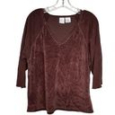 Natori Vintage  Velour Top Photo 0