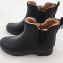 Chooka  Womens Waterproof Booties Delridge Chelsea - Black Size 7 Plush Lined Photo 2