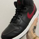 Jordan Air  1 Retro Mid GS ‘Black Gym Red’ Photo 1