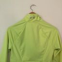 Under Armour  Studio Active Track Jacket HeatGear Semi Fitted Lime Green Small S Photo 8