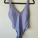 Lululemon  Waterside V-Neck Skimpy Fit One Piece in Lilac Smoke Photo 1