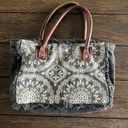 Myra Bags  Women's Yarny Strap Tote Bag Small Handbag Cowhide Western Photo 1