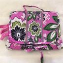 Vera Bradley  Pink Floral Cosmetic Travel Bag Photo 1