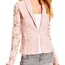 INC  dusty rose lace blazer Photo 0