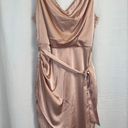 I Just Have to Have It champagne satin dress Photo 0