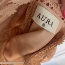 Aura Ruffle V-Neck Pale Pink Maxi Dress Photo 2