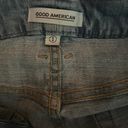 Good American distressed denim shorts Sz 0/25 Photo 1