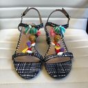 Betsey Johnson  Dynah Sandals Embellished Shoes NEW Photo 2