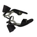 Mudd Y2k Vintage   Black Open Strappy Block Heel Chunky Sandal Size 8 Photo 2