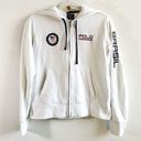 Polo  Ralph Lauren Hoodie 2016 Olympic Brazil Full Zip White Sweatshirt Sz L GUC Photo 0