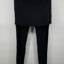 Splendid  Black Foldover Skirt Leggings Tennis Skirt Combo Size Small Photo 3