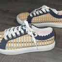 Jack Rogers  Woven Teagan Sneakers - Multicolor Size 7 Photo 0