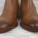 Sam Edelman Melody Womens Brown Leather Ankle Booties Size 8 Photo 2