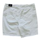 Ava & Viv  Shorts White High Rise No Gap Waist Bermuda Denim Jean Shorts Plus 22W Photo 3