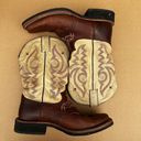 Justin Boots L5045 Tekno Crepe Brown Cowgirl Cowboy Western Women's Size 9 USA Photo 4