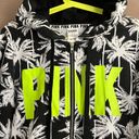 PINK - Victoria's Secret Victoria’s Secret PINK Palm Tree Full Zip Size Medium Photo 2