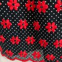 Doncaster Like new vintage  embroidered floral skirt. Sz 4. Photo 4