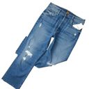 NWT Mother Tripper Ankle Fray in Play Like A Pirate High Rise Stretch Jeans 32 Photo 1