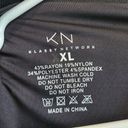 Klassy Network  Knit V Neck Long Sleeve Crop Black Brami Sweater Size XL Photo 2