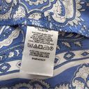 Loft NWT  Bandana Print Slip Dress Blue white sz 8 Photo 2