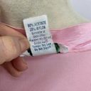 Second Skin Vintage Kiki Pale Pink Nylon  3/4 Sleeve Robe Photo 7