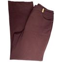 St. John  Sport Essentials Brown Straight Leg Trouser Pants women’s Size 10 Photo 2