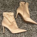 Jessica Simpson Suede Heeled Booties Grijalva Boots Photo 1