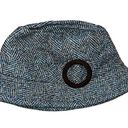 Gap  ladies wool bucket hat. EUC. Brown & Blue Photo 0