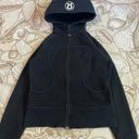 Lululemon Black Scuba Zip-Up Photo 0