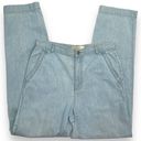 Liz Claiborne Vintage Liz Clairborne Classic Fit Light Denim High Waisted Chinos Size 10 32X32 Photo 2